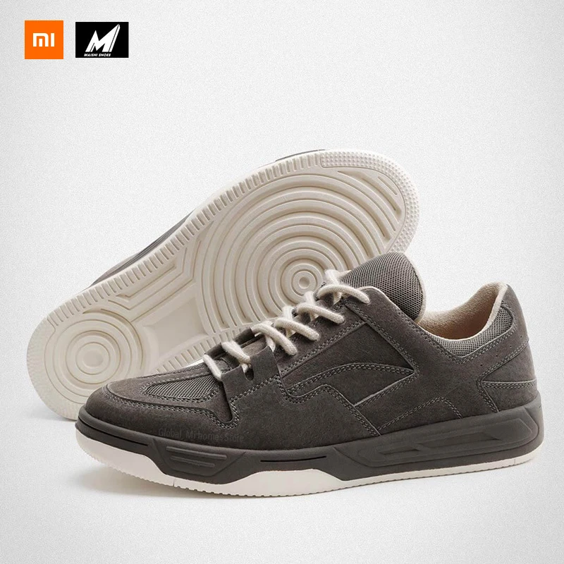 

Xiaomi Mijia leather retro casual men's shoes leather stitching retro cut slip wear-resistant cork insoles sports outdoor gifts