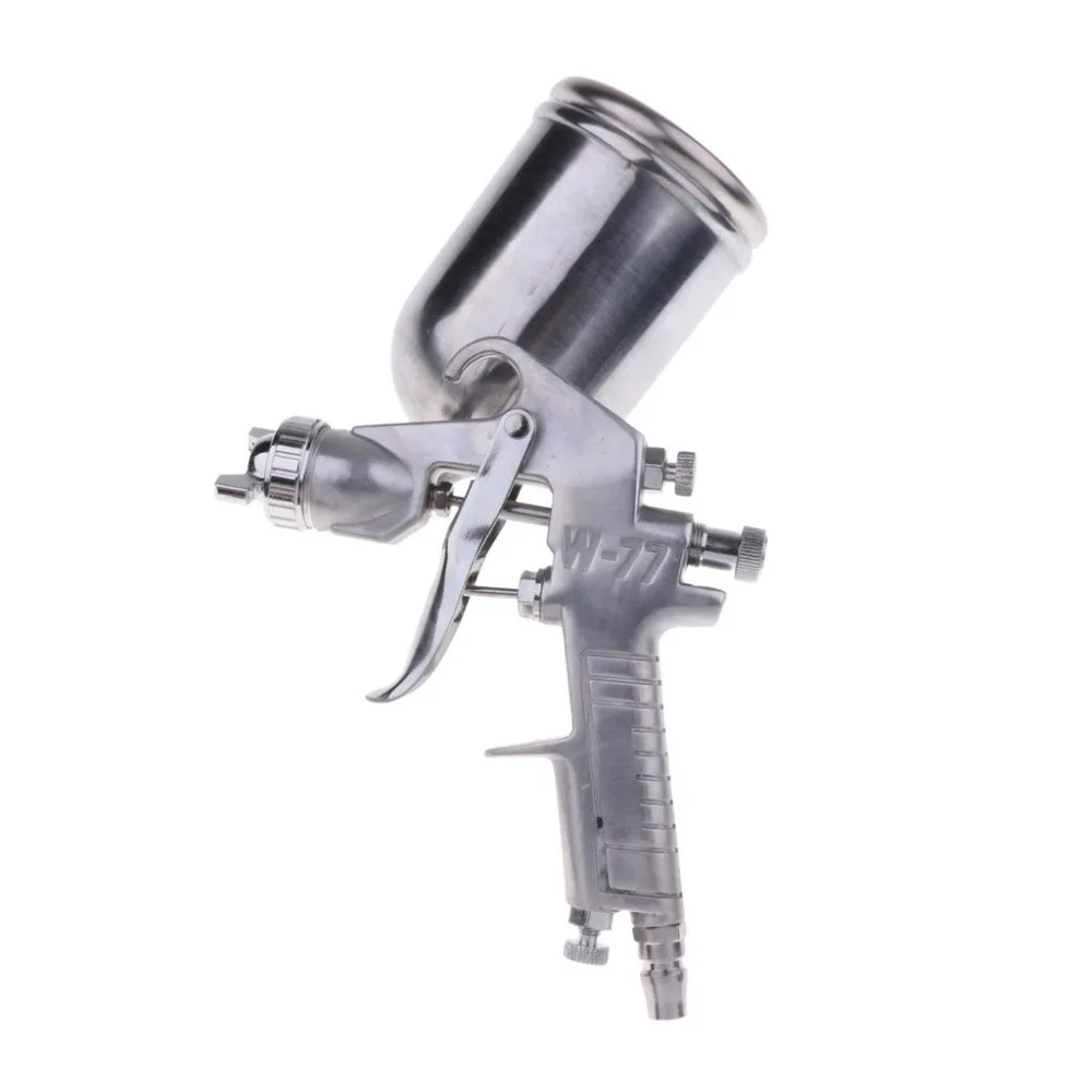 

WAERTA W77 400ML Profession Pneumatic Spray Gun Airbrush Sprayer Alloy Painting Atomizer Tool With Hopper For Painting Cars