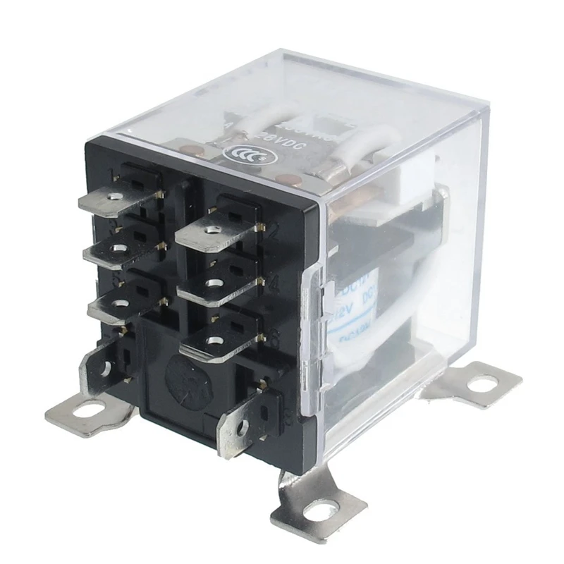 JQX-12F 2Z DC 12V 30A DPDT реле питания общего назначения 8 Pin