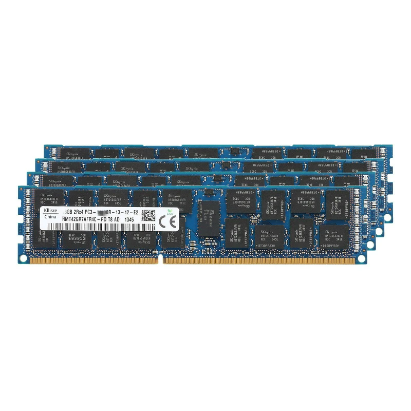 Комплект материнской платы Kllisre X79 с Xeon E5 2689 4x8 ГБ = 32 Гб 1600 МГц DDR3 8 Гб память ECC Reg ATX USB3.0 SATA3 PCI-E NVME M.2 SSD