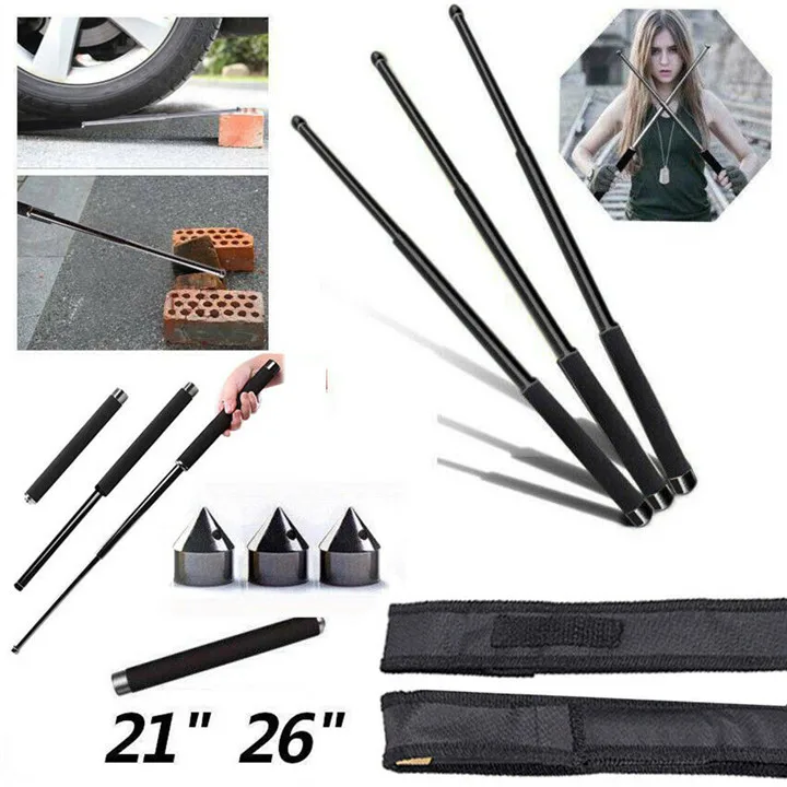 

Portable Retractable Stick security Self Protect Adjustable Trekking Telescopic Hiking Poles Walking Sticks Magic Wand Tool 2019