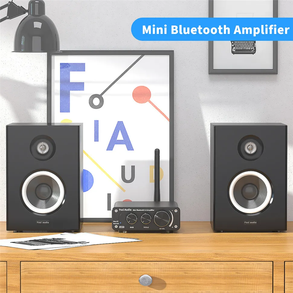 potência de som, tpa3116d2, mini amplificador digital