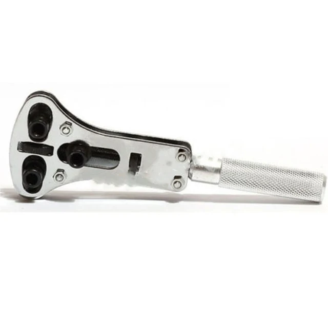 Wrist Watch Case Opener Adjustable Screw Back Remover Wrench