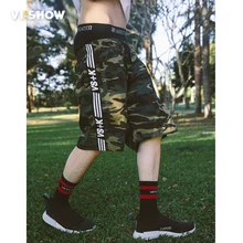 VIISHOW модные шорты мужские повседневные камуфляжные шорты в стиле милитари Короткие штаны мужские свободные шорты до колена Комбинезоны KD1425182