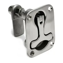 Isure Marine Нержавеющая сталь 69x88 мм Подъем шлюпки поворота Люк защелка