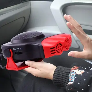 

Car Heater 12V 24V Car Electric Heater Wind Heater Auto Car Heating Portable With Swivel Handle Air Defrost Snow Defogger