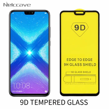 

50Pcs 9D Curved Full Coverage Tempered Glass For Huawei Honor 8X Max 8A 8C 8S 8 Lite 7A 7X 7C 7S 6X Cover Screen Protector Film