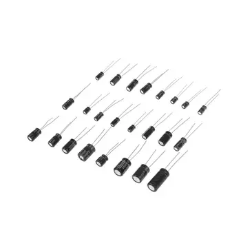 

500pcs Mini Electrolytic Capacitor Assortment Kit 24 Kinds 0.1uF-1000uF 16V-50V With Box