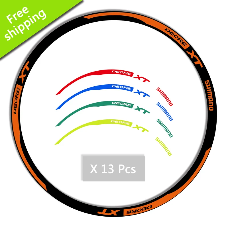 Обод наклейки/велосипед Shimano XT M785/горный велосипед колесная наклейка/26er. 27,5 er.29er применяется возможность выбора цвета/