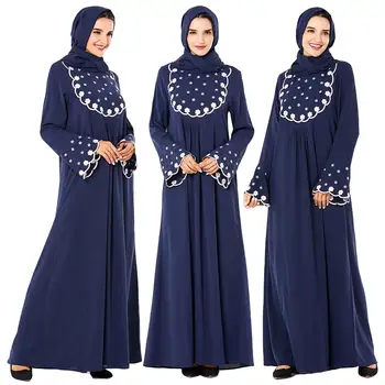 

Muslim Abaya Plus Size Kaftan Turkey Islamic Malaysia Dress Abayas Women Dubai Robe Qatar Ramadan Islamic Clothing Dubai Dresses