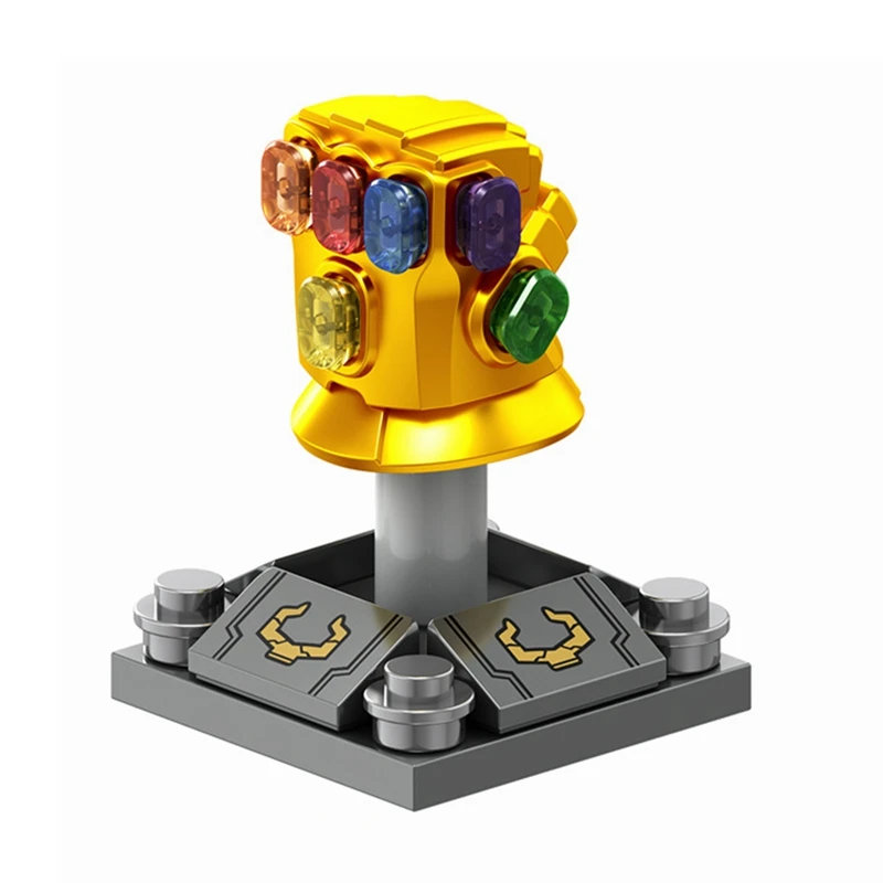 Совместим с Мстителями Железный человек танос Халк большие фигурки супер герои строительные блоки игрушки для детей - Цвет: JPD052