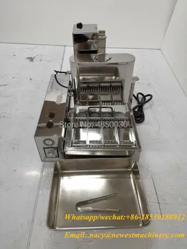 

Commercial electric Donut making Machine donut frying machine Mini Donut Machine donut Maker 4 rows Doughnut fryer machine