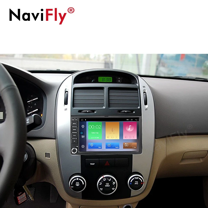 Navifly авто gps навигация Android 9 Автомобильный мультимедийный плеер для KIA Carens Carnival Rio SPORTAGE SORENTO CERATO Optima Ceed