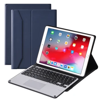 

Case For iPad Air 2 / iPad Pro 9.7 2016 New / iPad 9.7 2017 2018 Smart Touchpad Bluetooth English Keyboard Case Leather Cover