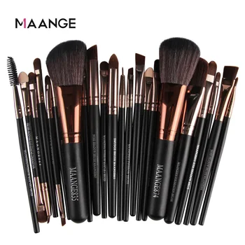 

New Pro 22Pcs Cosmetic Makeup Brushes Set Blush Powder Foundation Eyeshadow Eyeliner Lip Make up Brush Beauty Tools Maquiagem