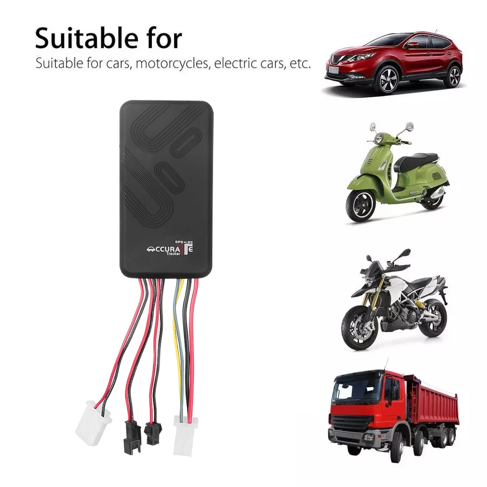 kebidumei GT06 GSM/GPRS/GPS/LBS Real Time GPS Tracker for Car Motorcycle Vehicle Tracking Device with Cut Off Oil Power & Online