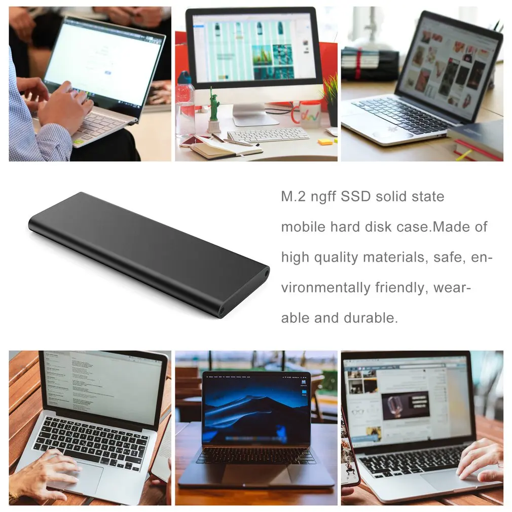 Твердотельный жесткий диск SSD Ngff M.2 NGFF к USB3.0 корпус твердотельного жесткого диска адаптер коробка