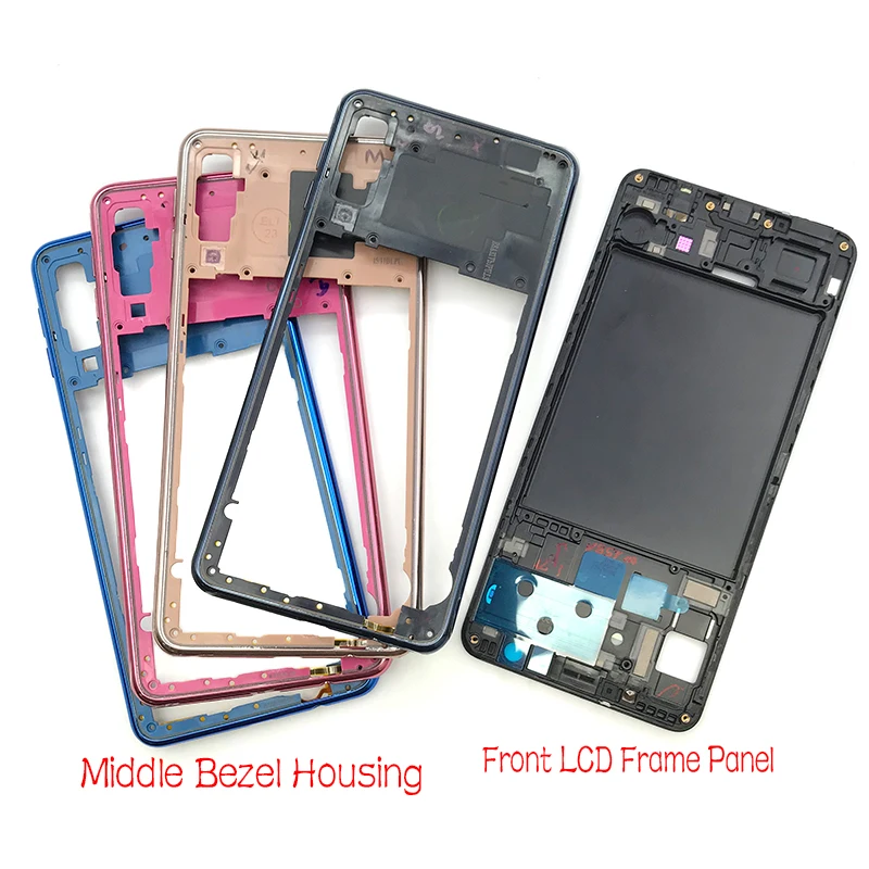 

Front Housing LCD Frame Bezel Plate Middle Frame Bazel Back Plate Housing Panel For Samsung A70 A705F