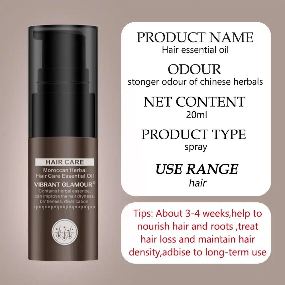 Hair Growth Serum Essence Oil Anti Hair Loss Treatment Spray Hair