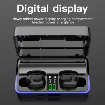 

W12 TWS True bluetooth earphone Wireless Headphones 5.0 Headset Earphones Mini Earbuds Sports Stereo Bass Headphone IPX6