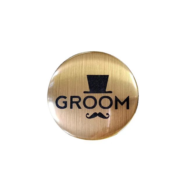 6Pcs Bachelor party Team Groom Badge Decoration Groom Team Decoration Party Supplies (1)