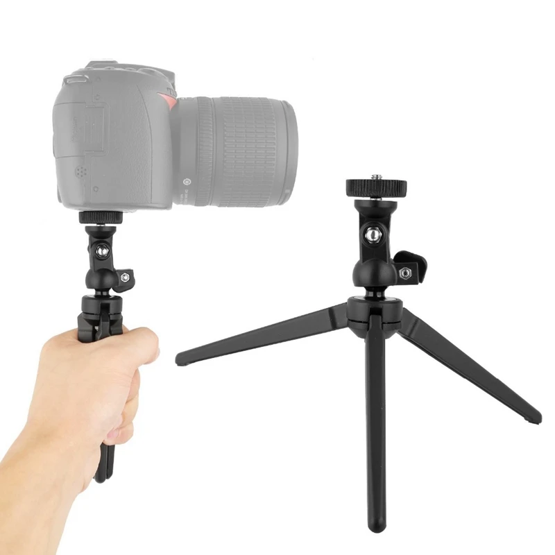 Kingjoy Мини дорожный Настольный Штатив для Gopro смартфона, Kt-30S портативный алюминиевый штатив для Canon Nikon sony Dslr Digital Came