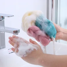 Домашнее взрослое mu yu tiao Толстая полоска большого размера натирающее банное полотенце назад натирает полотенце la bei tiao банное губчатое полотенце полезное