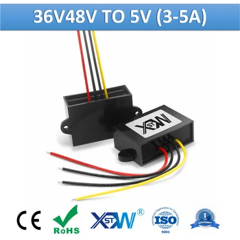 

20-75v 24v 36v 48v 60v 72v to 5v DC DC Converter Step Down Buck Module 5v 1A 2A 3A 5A DC Voltage Regulator