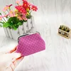 1PC Coin Purses Lady Small Wallet For Women Dot Pattern Mini Hasp Coin Purses Money Change Pouch Cotton Fabric Carteira Feminina ► Photo 2/6