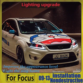 

car accessories for Focus LED Headlight Focus2 MK2 Headlights 2009-2011