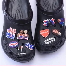 

1 pcs Black Lives Matter Soft pvc Shoe charm I‘m Speaking JIBZ Accessories Decoration for Croc Clog Shoes Buckle Croc Shoe Charm