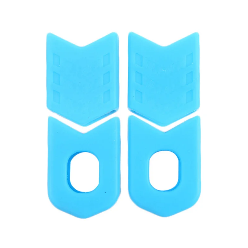 

4x SILICONE BIKE CRANK ARM SKIN PROTECTORS COVER BOOT CAP MTB ROAD FIXIE