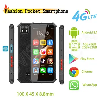 

Melrose 2019 End Tiny Smartphone Side Fingerprint ID Ultrathin 3.5 Inch Android 8.1 Student Google Play Store Breathing Light