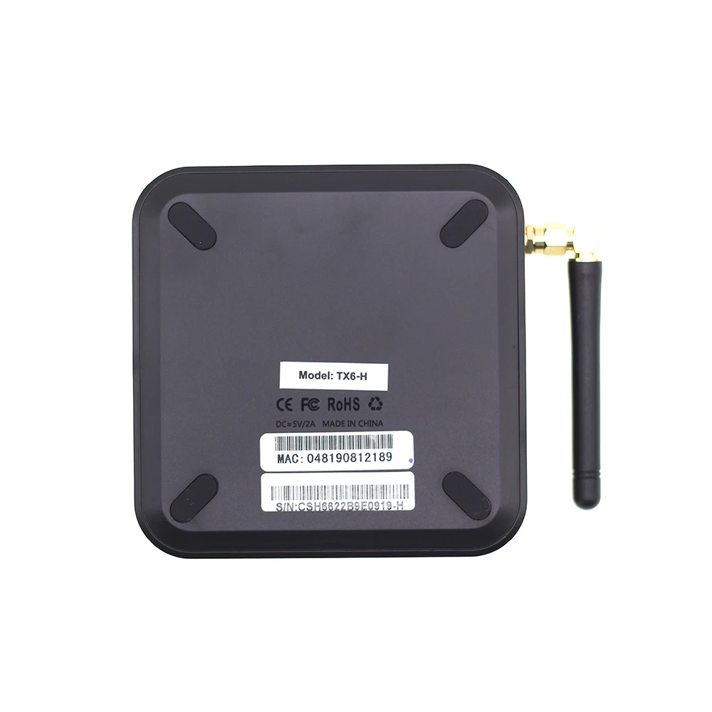 Android 9,0 ТВ приставка TX6 Смарт ТВ приставка Allwinner H6 4GB 64GB 2,4G 5,8G Dual Wifi USD3.0 BT4.2 4K медиальный плеер ТВ приставка TX6mini