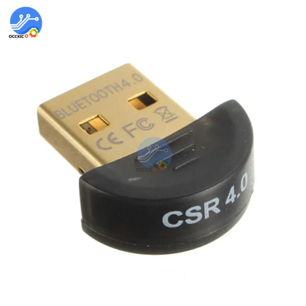 Двухрежимный беспроводной ключ CSR 4,0 Mini USB Bluetooth адаптер V4.0 для ноутбука Win Xp Win7/8 phone USB адаптер