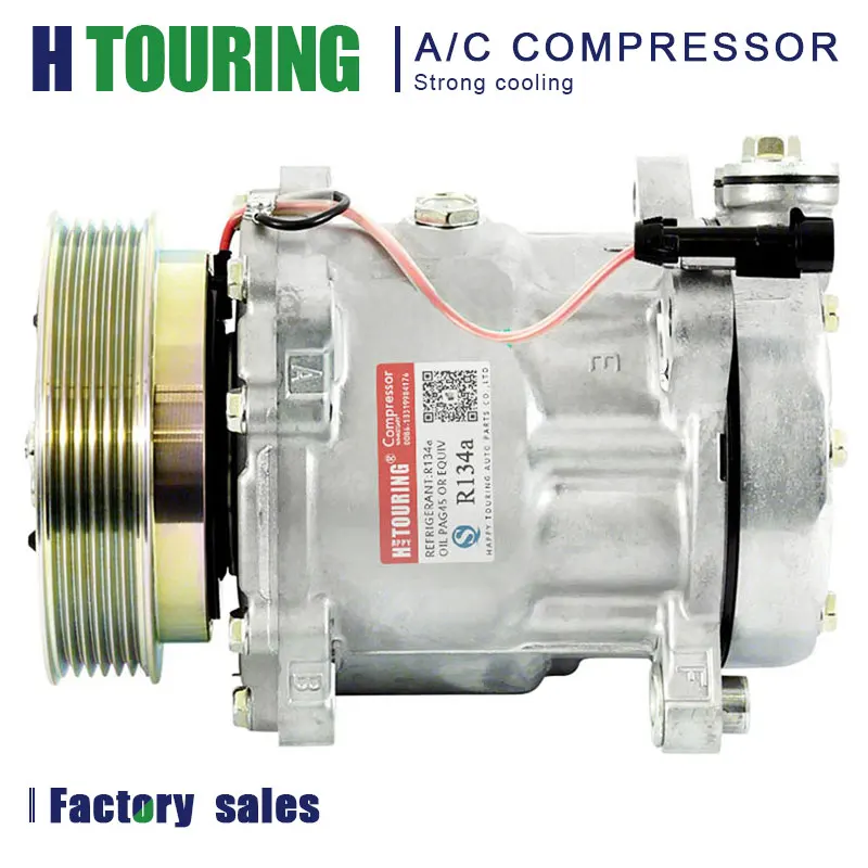 Компрессор SD7V16 A/C для Alfa Romeo Lancia Maserati 606072890 60813335 60607289 71721748 71721747 71781777 578377501 12V