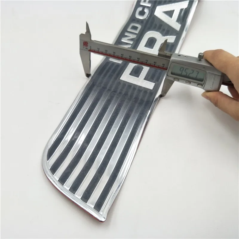  For Toyota Land Cruiser Prado Tail Emblem Car 3D Badge Sticker Rear Trunk Letter Logo Decal