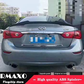 

For Infiniti Q50 Spoiler Carbon Fiber Material 2014-2018 ack Performance Style Spoiler For Infiniti Q50 Spoiler