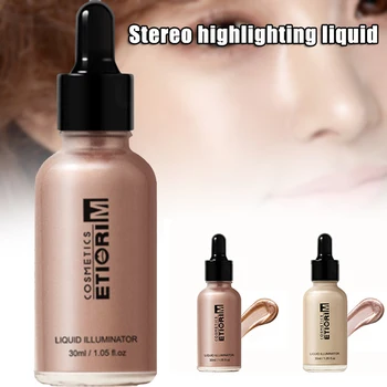 

Hot sale Liquid Highlighter Brightening Shimmering Liquid Concealer Moisturizing Long-lasting Makeup