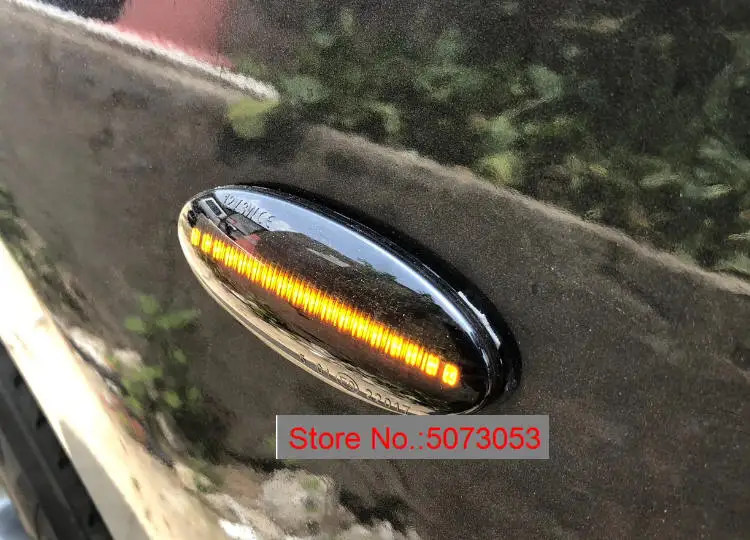 2 шт. Динамический светодиодный указатель поворота для Nissan Qashqai Dualis Juke Micra March CUBE