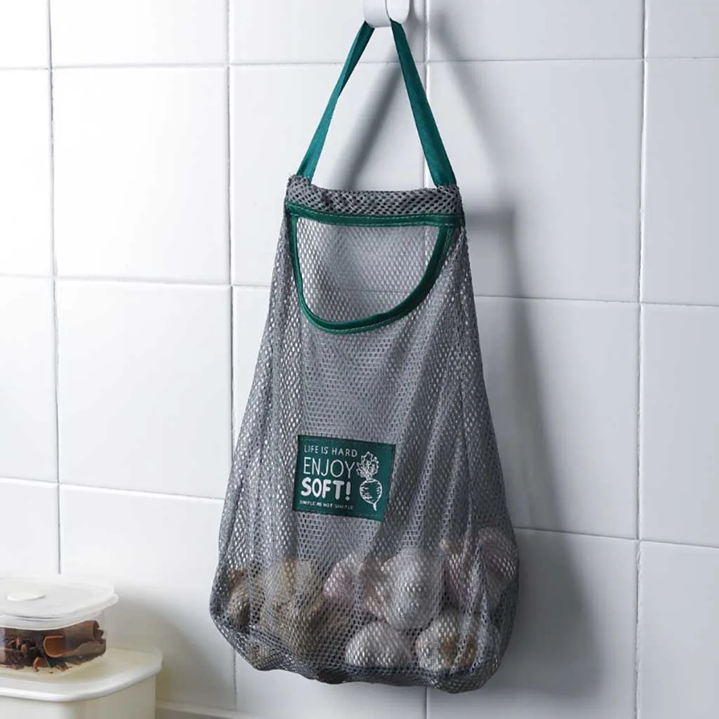 Новая складная Удобная Повседневная продуктовая многоразовая сумка для покупок полиэстер антимоскитная сетка сумка модная Экологичная утилизация отходов сумки