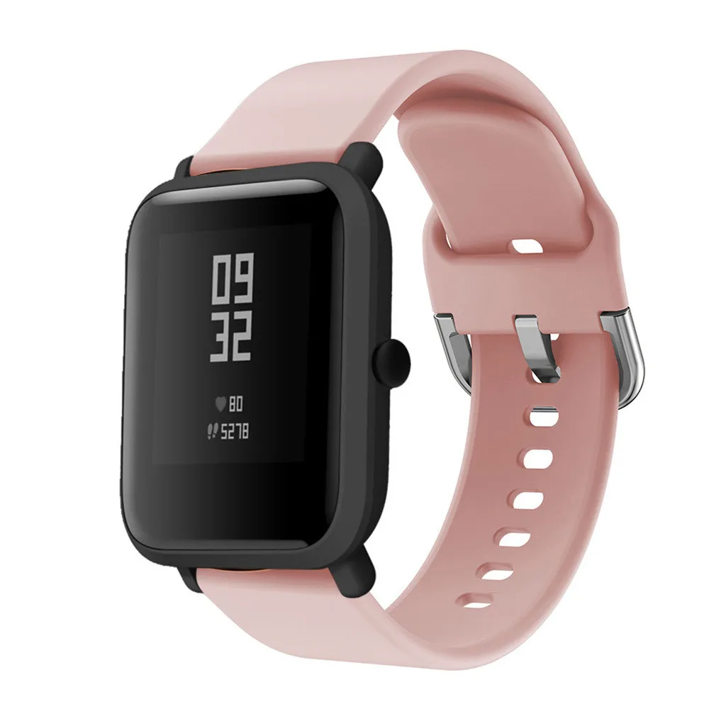 Ремешок для наручных часов Силиконовый сменный ремешок Xiaomi Huami Amazfit Bip Молодежные