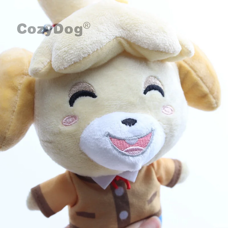 Details about   2PCS Animal Crossing Shizue & Isabelle Plush Toy Soft Doll Kid Birthday Gift Set 