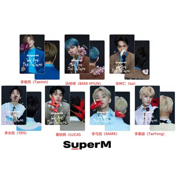 

Kpop SUPERM We Are The Future PVC Photocard Baekhyun Taeyong Ten Lucas Photograph Cards 1pc