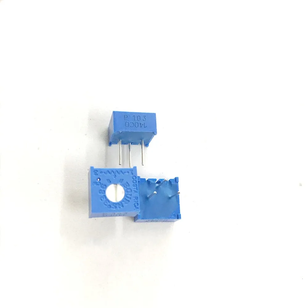 3386P Trimpot Trimmer Potentiometer 100R 200R 500R 1K 2K 5K 10K 20K 100K 500K 1M Ohm 3386P-1-103LF Variable Resistor 50pcs