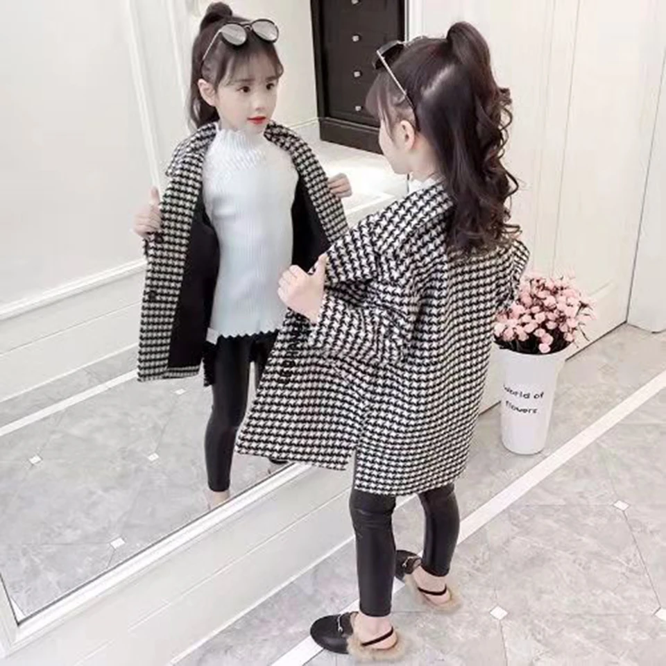 

Kids Girls Jackets Outwear For Spring Autumn Warm And Casual Children Jacket&Outwear Toddler Girls Coat Size For 100-160CM Girl