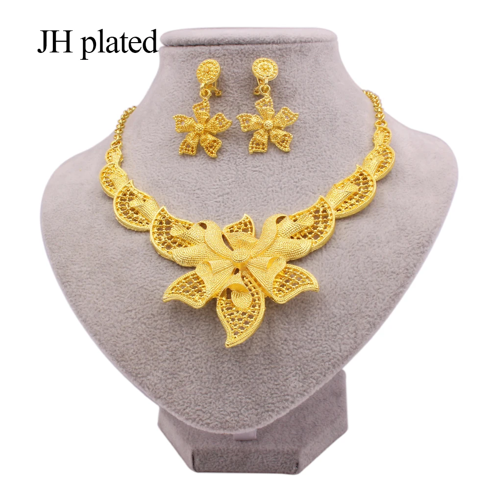 Jewelry sets jewellery set gold color 