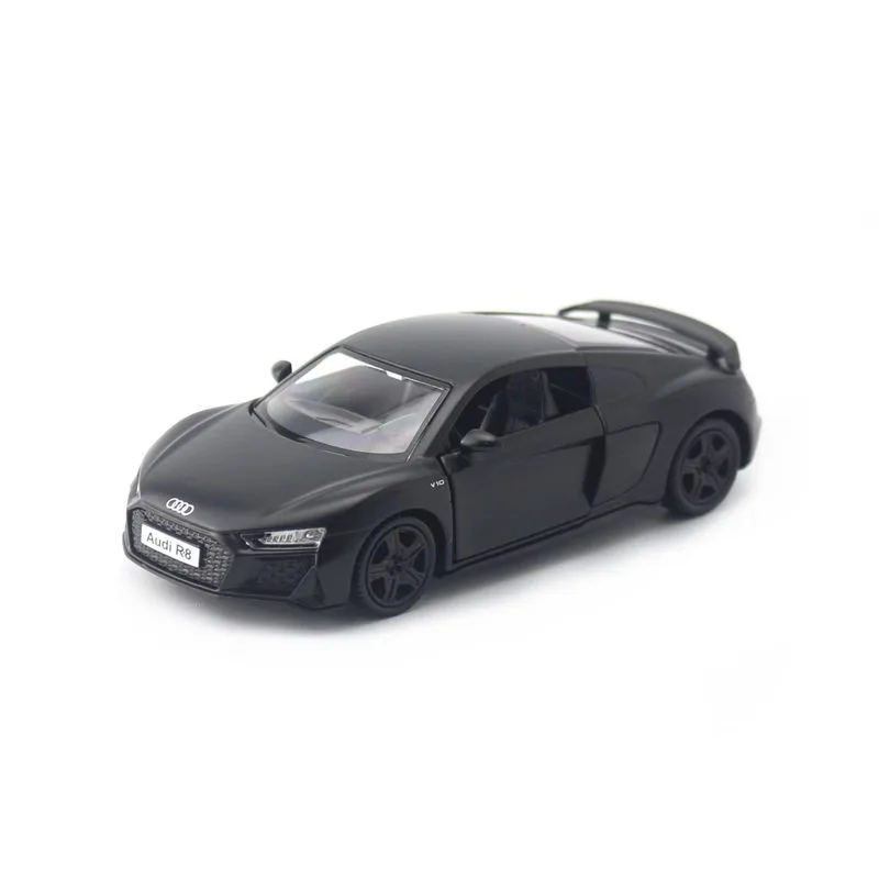 RMZ City �?? voiture jouet, ?�chelle 1:36, Audi R8 coup?�, mod?�le moul?� sous pression, portes 