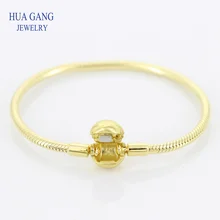 Горячая Распродажа 925 пробы серебро aureate fit pan браслет на цепочке браслет для женщин подходит для DIY Шарм бисера хорошее ювелирное изделие подарок