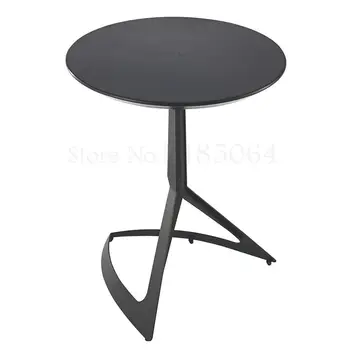 

Abs Plastic Leisure Table Simple Folding Table Sofa Round Fashion Small Round Table Table Low Coffee Table Western